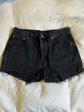 Button Fly Cut off Levis